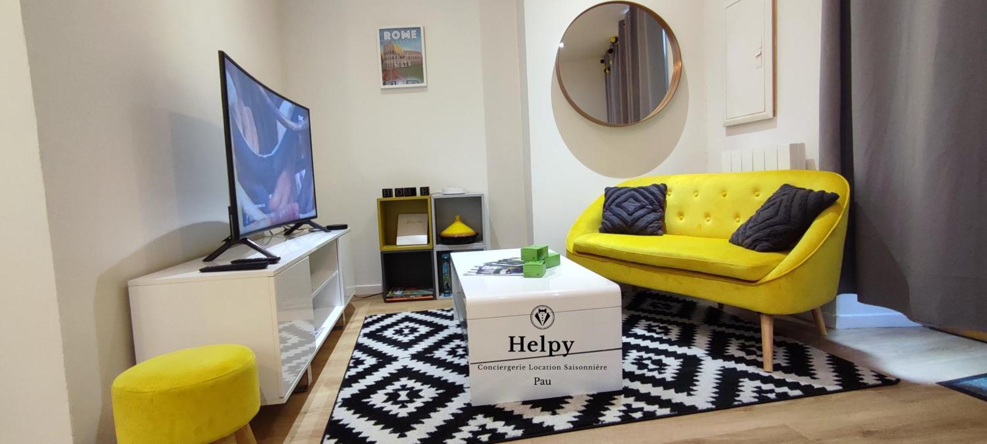 Chaleureux - Bien Equipe - Hypercentre - 2Ch 6Pers Daire Pau Dış mekan fotoğraf